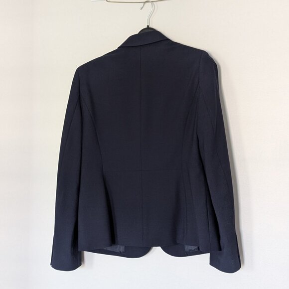JONES NEW YORK Navy Blazer/Jacket Stretch Women's Size 6 - Picture 3 of 11